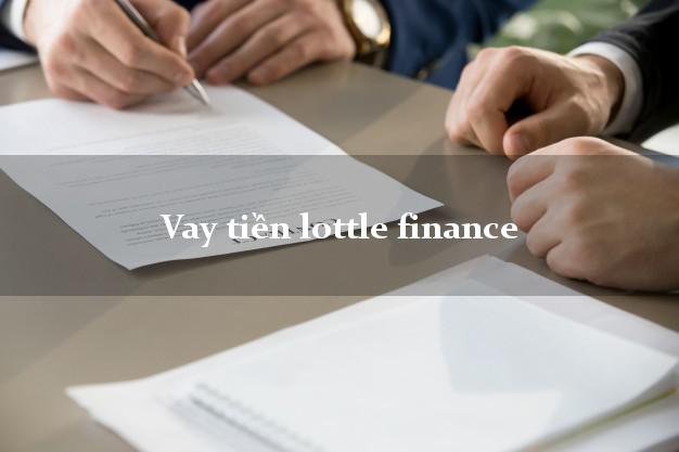 Vay tiền lottle finance